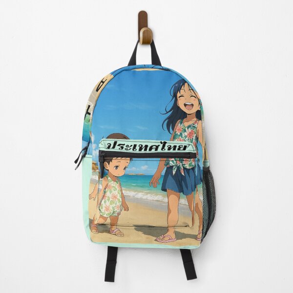 Item preview, Welcome to Thailand | Cute Anime Beach Scene designed and sold by konthai.familyart.