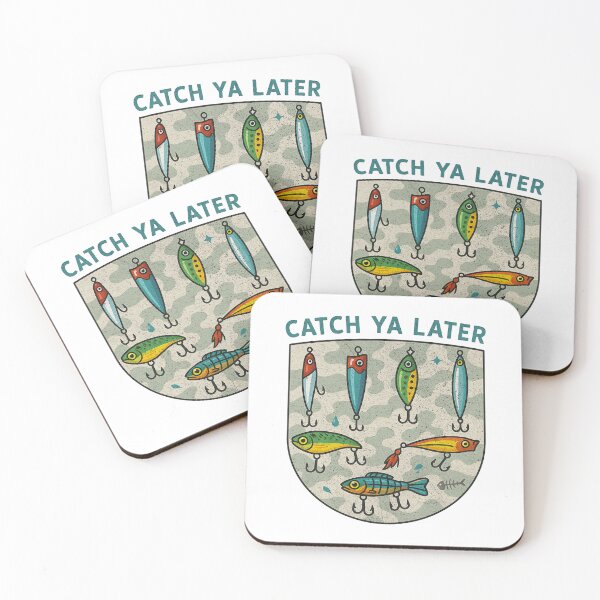 Item preview, Boy Catching Ya Later Fishing Camouflage Fisherman designed and sold by BornBorn.