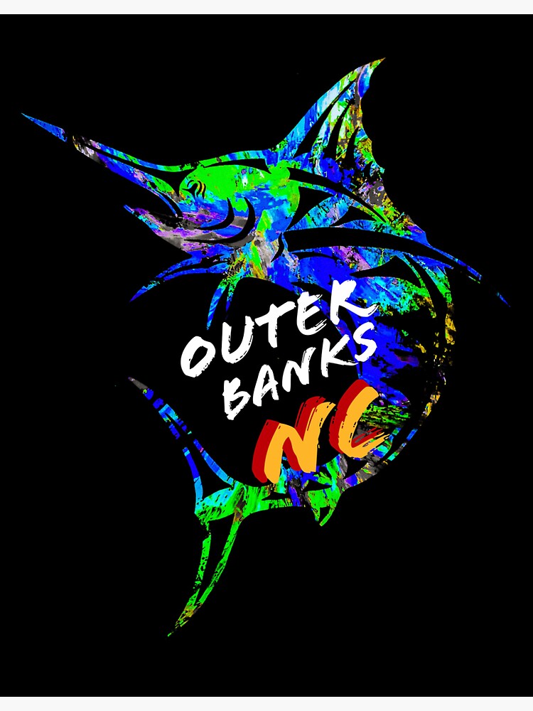 "Outer Banks NC" Sticker by barryknauff Redbubble