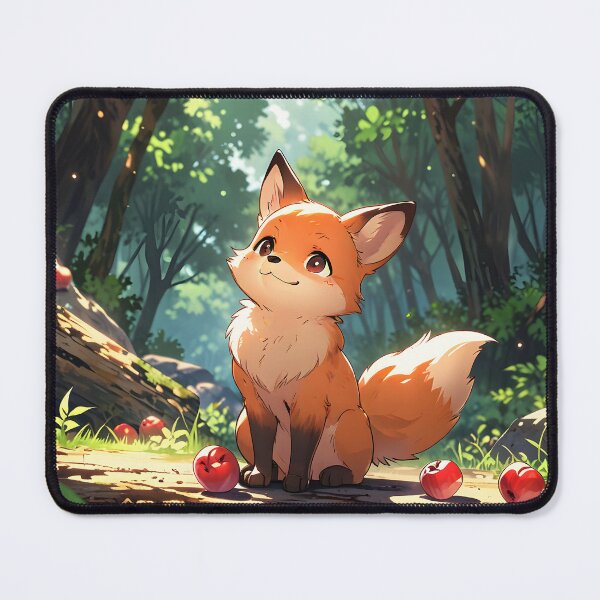 Item preview, Chibi Fox Forest Apple Picker designed and sold by Ledsor.