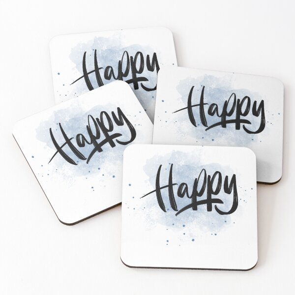 Item preview, "Happy Splash Collection - Soft Blue Watercolor Designs" designed and sold by DigitalArtCanvas .
