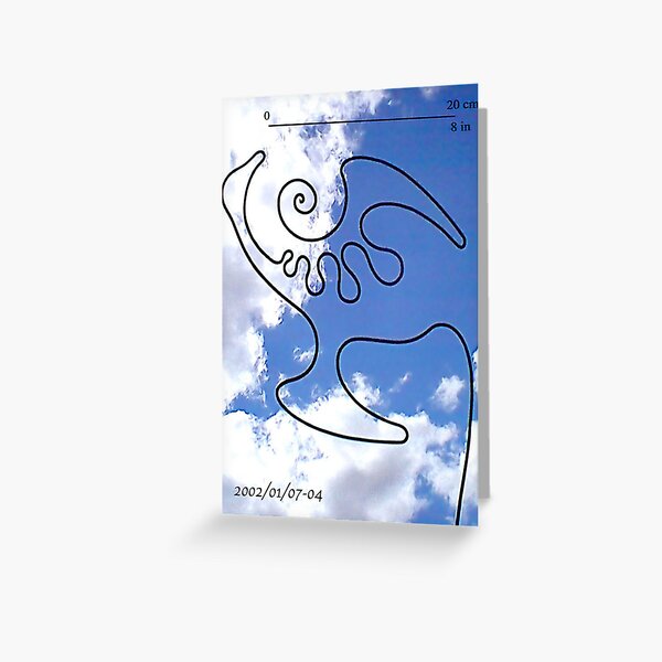 Swooping Bird Greeting Card