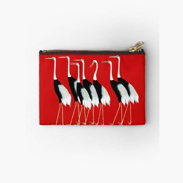 Item preview, Antique Japanese Screen Ogata Korin Cranes designed and sold by Pixelchicken.