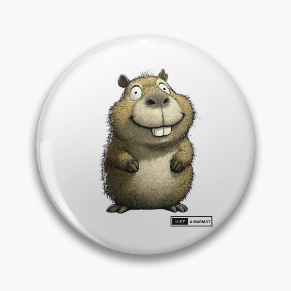 Item preview, Cute cartoon marmot - Just a marmot design designed and sold by CleanDecor.