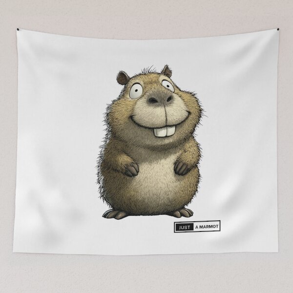 Item preview, Cute cartoon marmot - Just a marmot design designed and sold by CleanDecor.