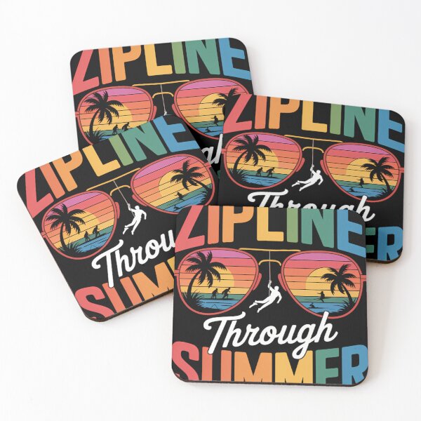 Item preview, Zipline Player Funny Ziplining Summer Vacation designed and sold by blueyeeti.