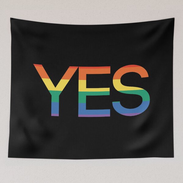 Item preview, YES, Scottish Independence Saltire Flag Text Slogan designed and sold by MacPean.