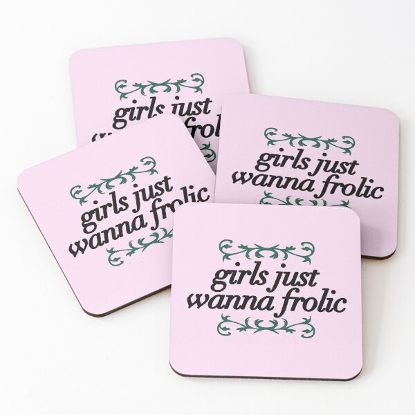 Item preview, Girls just want to frolic text designed and sold by OkiDokiDesign.