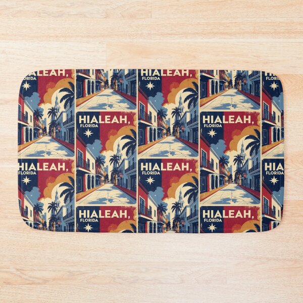 Item preview, Hialeah Florida 1950s USA Vintage Travel Tourism designed and sold by TravelersGems.