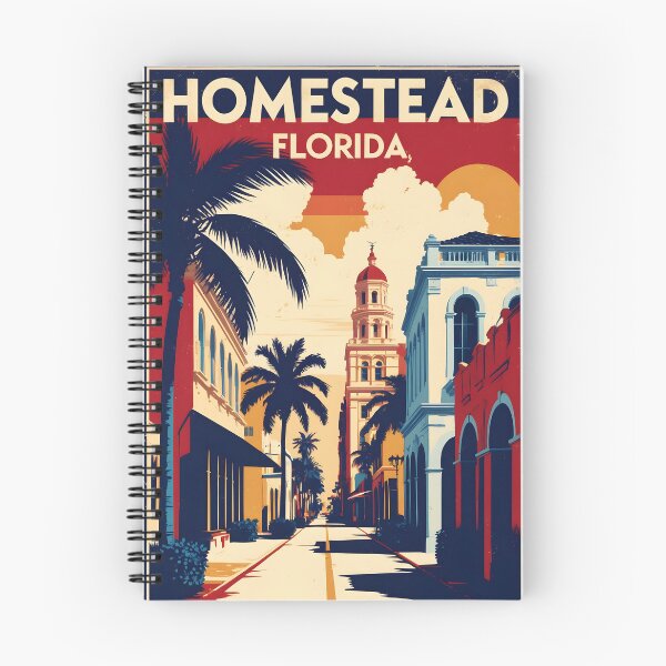 Item preview, Homestead Florida 1950s USA Vintage Travel Tourism designed and sold by TravelersGems.