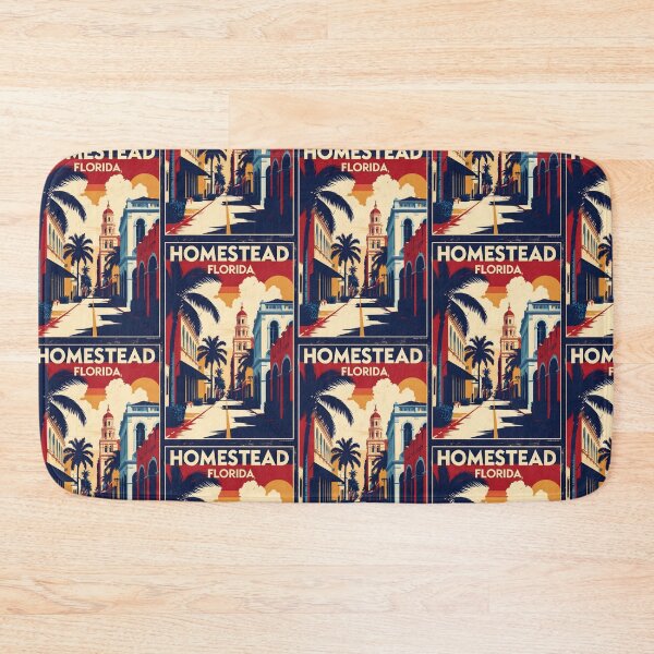 Item preview, Homestead Florida 1950s USA Vintage Travel Tourism designed and sold by TravelersGems.