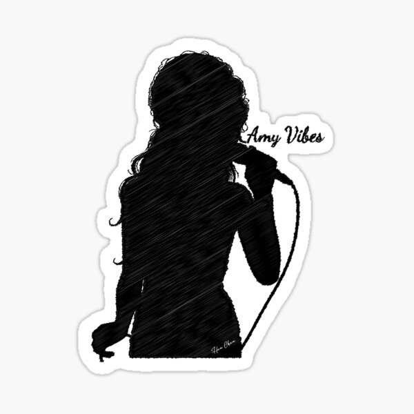 Item preview, Soulful Singer Silhouette designed and sold by Hen-C-Art.