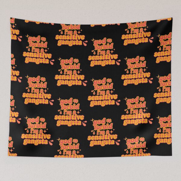 Item preview, God Forbid I’m a Sensitive Gangsta designed and sold by FlowSonic.