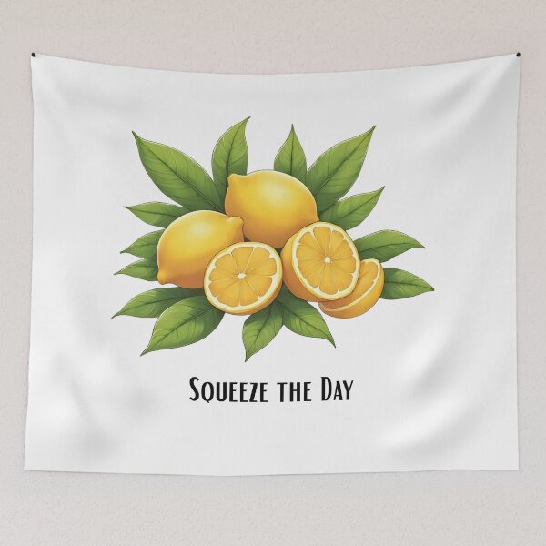 Item preview, Squeeze the Day – Refreshing Lemonade Design designed and sold by Pixel--Threads.