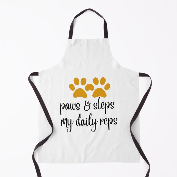 Item preview, Paws & Steps – Cute Motivational Dog Walking Fitness Design designed and sold by kaviyadesigns.