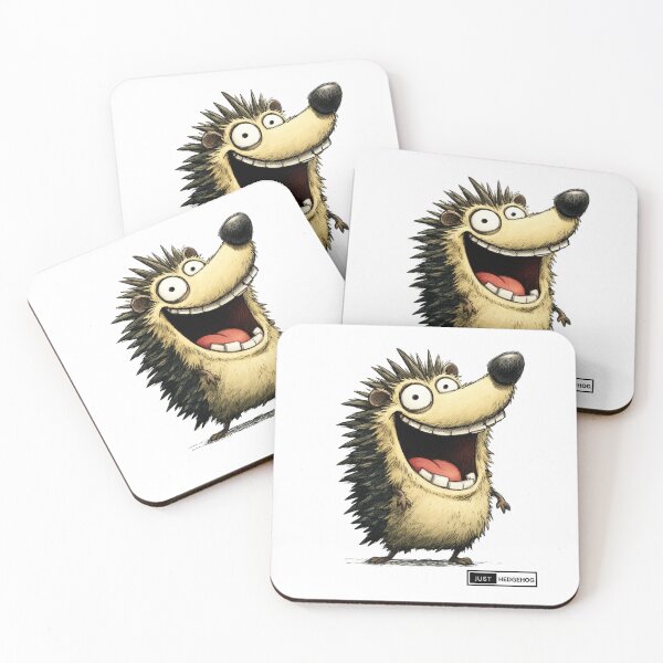 Artikelvorschau, Niedlicher Cartoon-Igel - Just hedgehog Art entworfen und verkauft von CleanDecor.