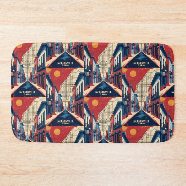 Item preview, Jacksonville Florida 1950s USA Vintage Travel Tourism designed and sold by TravelersGems.