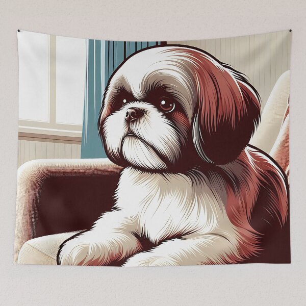 Item preview, Shih Tzu Art #13 | ShihTzu Lovers designed and sold by ksgraphics222.