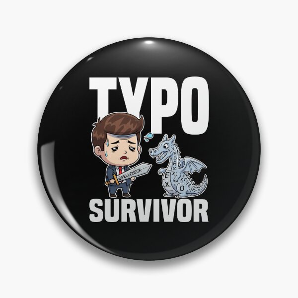Item preview, TYPO SURVIVOR - WRITER/AUTHOR GIFT designed and sold by KEF Custom.