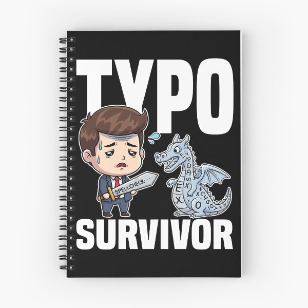 Item preview, TYPO SURVIVOR - WRITER/AUTHOR GIFT designed and sold by KEF Custom.