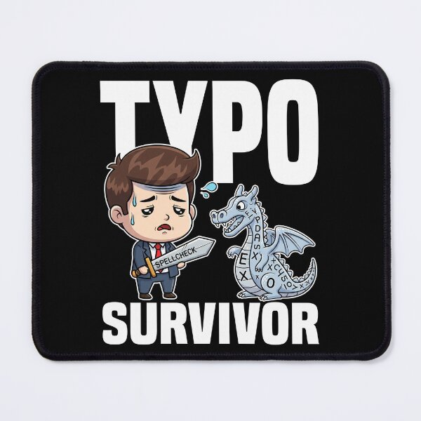 Item preview, TYPO SURVIVOR - WRITER/AUTHOR GIFT designed and sold by KEF Custom.
