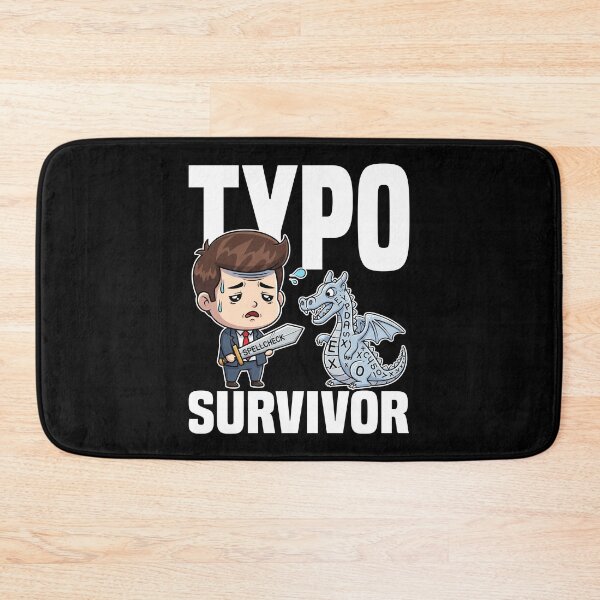 Item preview, TYPO SURVIVOR - WRITER/AUTHOR GIFT designed and sold by KEF Custom.