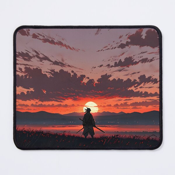 Item preview, Samurai Sunset Gaze Warrior Solitude designed and sold by Ledsor.