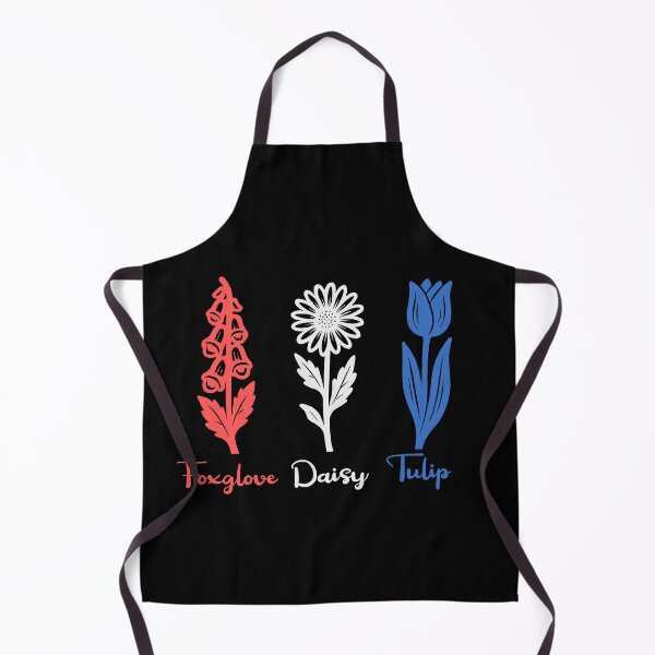 Item preview, Foxglove Daisy Tulip Subtle Foxtrots Deltas Tangos Floral art designed and sold by Colorfulman.