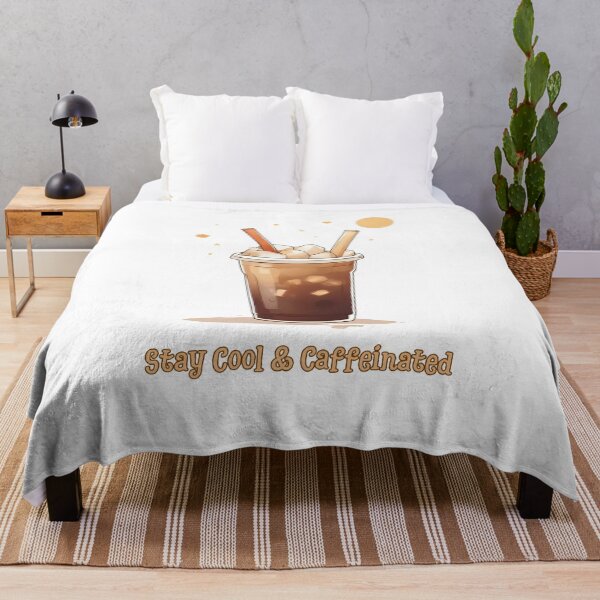 Item preview, Iced Coffee Weather designed and sold by Pixel--Threads.