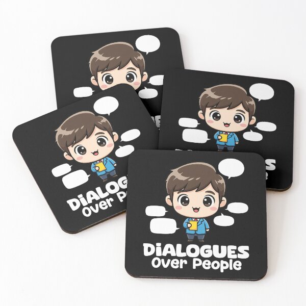 Item preview, DIALOGUES OVER PEOPLE - WRITER/AUTHOR GIFT designed and sold by KEF Custom.