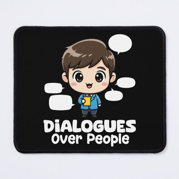 Item preview, DIALOGUES OVER PEOPLE - WRITER/AUTHOR GIFT designed and sold by KEF Custom.