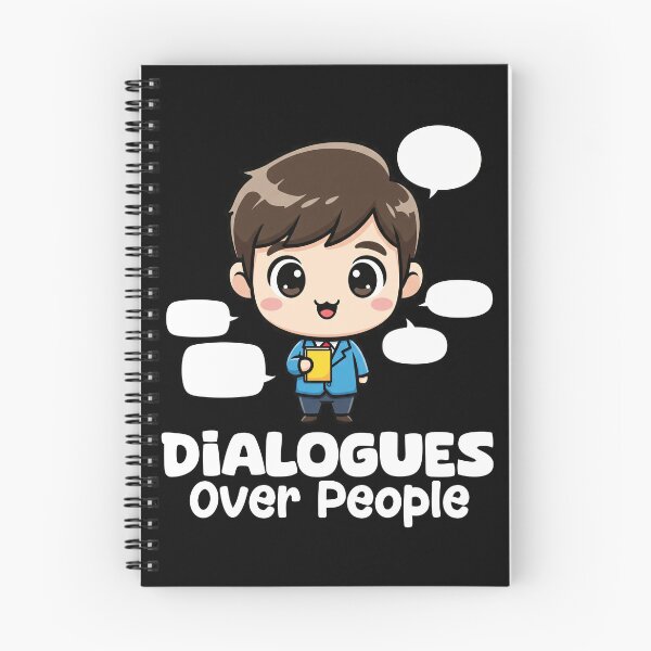 Item preview, DIALOGUES OVER PEOPLE - WRITER/AUTHOR GIFT designed and sold by KEF Custom.