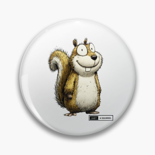 Item preview, Cartoon squirrel art - Just a squirrel design designed and sold by CleanDecor.