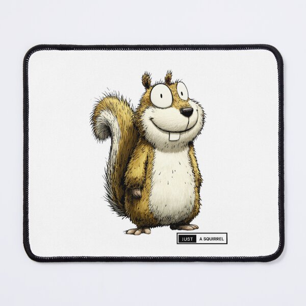 Item preview, Cartoon squirrel art - Just a squirrel design designed and sold by CleanDecor.