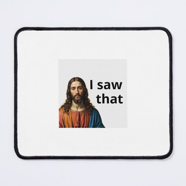 Item preview, Jesus I Saw That Meme – Funny Jesus Cartoon T-Shirt & Sticker designed and sold by uniqartsdesign.
