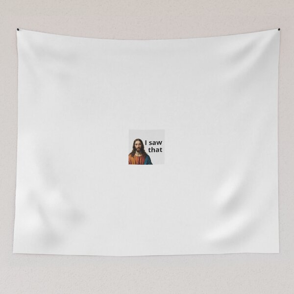 Item preview, Jesus I Saw That Meme – Funny Jesus Cartoon T-Shirt & Sticker designed and sold by uniqartsdesign.