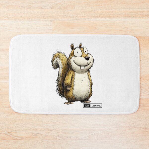 Item preview, Cartoon squirrel art - Just a squirrel design designed and sold by CleanDecor.