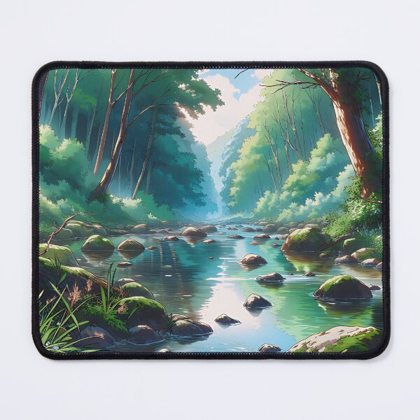 Item preview, Anime forest landscape graphics designed and sold by KaitoArtDesigns.