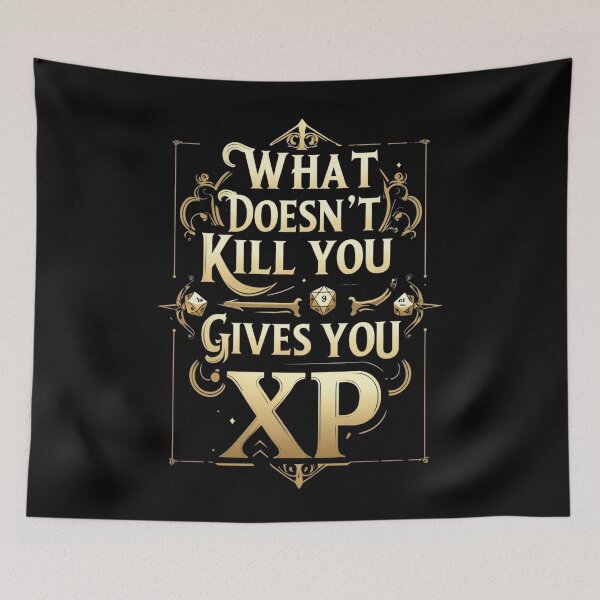 Item preview, What Doesn't Kill You - Gives you XP designed and sold by Nerd Forge.