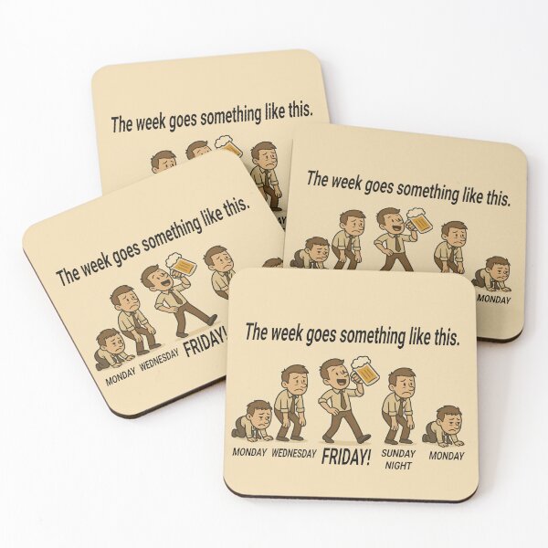 Item preview, The Weekly Struggle: From Crawl to Cheers and Back Again designed and sold by EfraimFunArt.