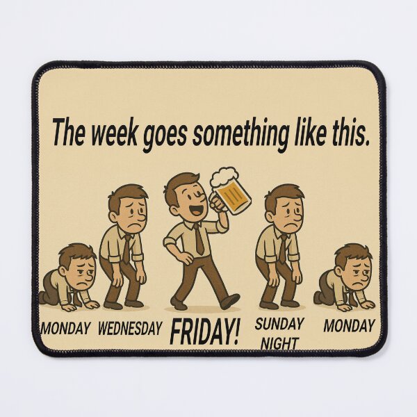 Item preview, The Weekly Struggle: From Crawl to Cheers and Back Again designed and sold by EfraimFunArt.