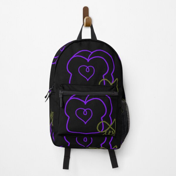Item preview, LaMaisonOfMY Love or Bread? Toasty Dilemma - Cute Handdrawn Bread COLLECTION No.15 ON BLACK designed and sold by LaMaisonOfMY.