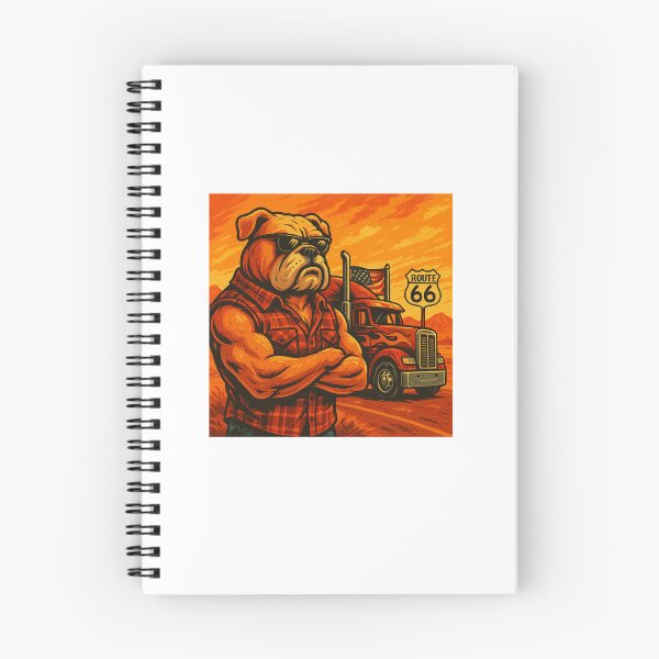 Item preview, Route 66 Haulin’ – Bulldog Trucker Grit designed and sold by Fleetwood1994.