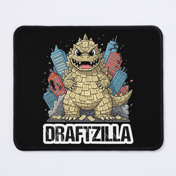 Item preview, DRAFTZILLA - WRITER/AUTHOR GIFT designed and sold by KEF Custom.