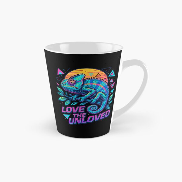 Item preview, Love The Unloved Chameleon Lizard Retro Vaporwave designed and sold by TomFrontierArt.
