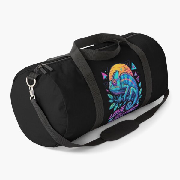 Item preview, Love The Unloved Chameleon Lizard Retro Vaporwave designed and sold by TomFrontierArt.