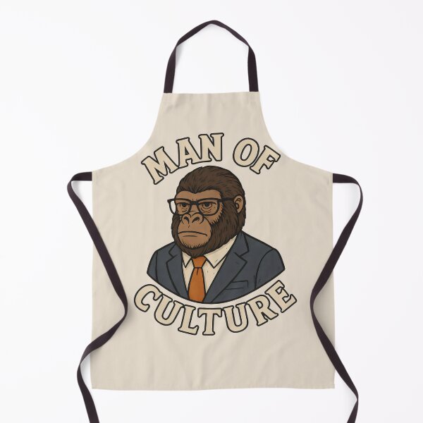 Item preview, Funny Gorilla Man of Culture Meme designed and sold by Shoot-The-Moon.