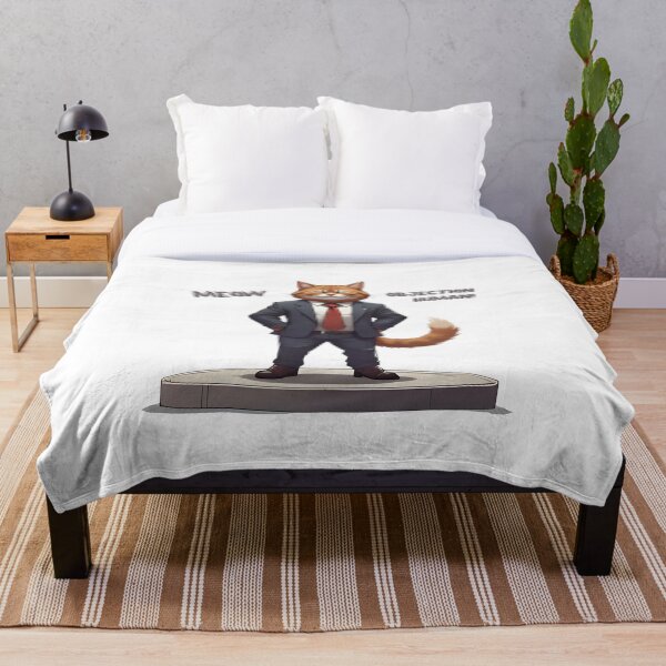 Item preview, Objection, Human! – The Lawyer Cat in Court Mode designed and sold by Pixel--Threads.