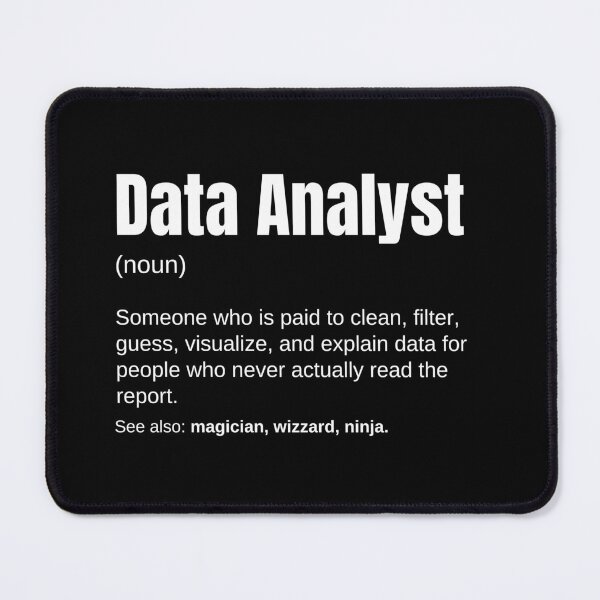 Item preview, Data Analyst And Data Scientist Funny Work Definition designed and sold by CuteLovelyDesigns.