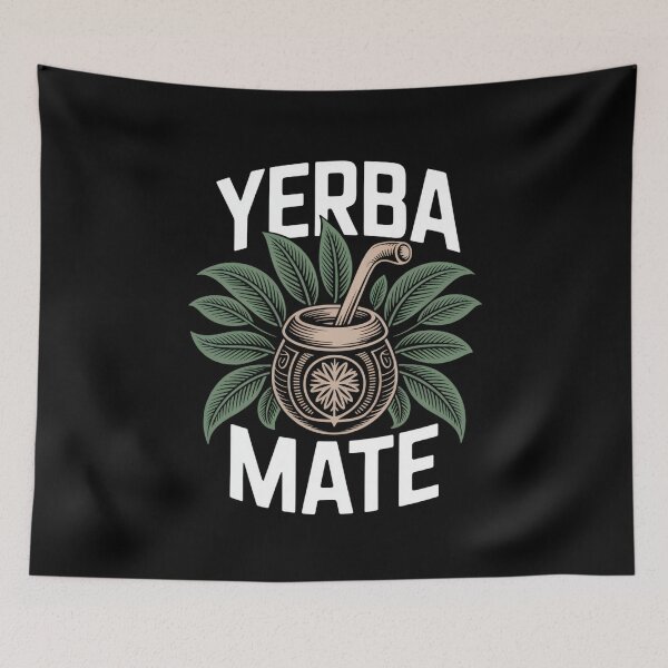 Item preview, Yerba Mate Tea Drink Lifestyle designed and sold by MooonTees.